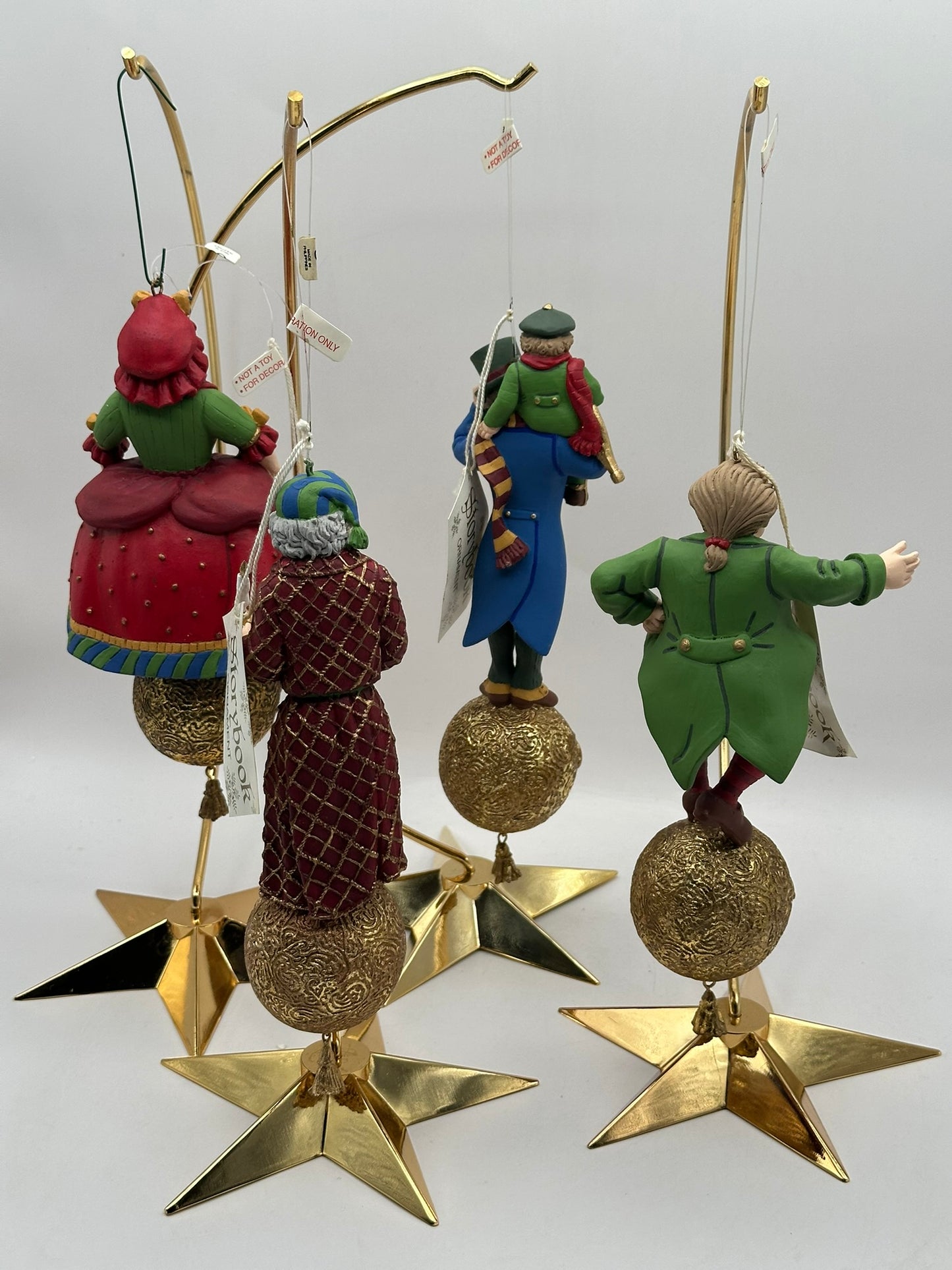 A Christmas Carol (Set of 4) - Department 56 Hanging Ornaments