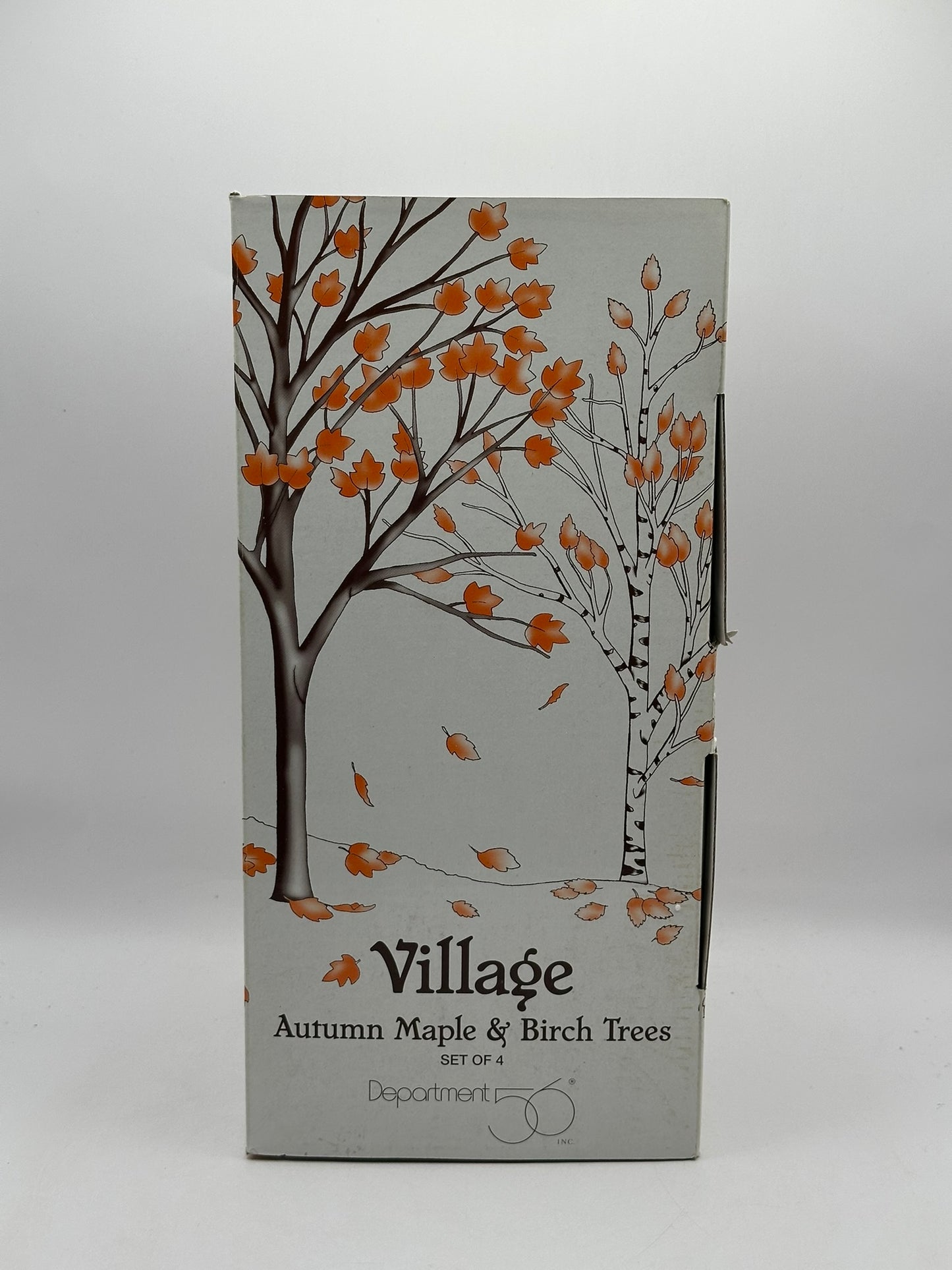 Dept 56 Village Accessories - Village Autumn Maple & Birch Trees