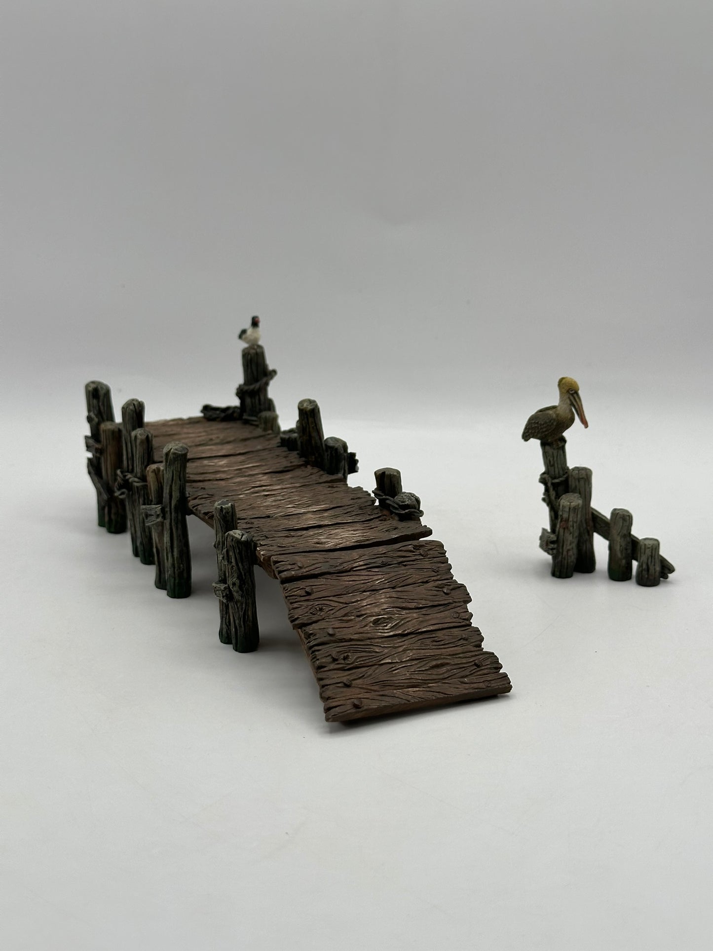 Dept 56 Village Accessories - Wooden Pier (Set of 2)