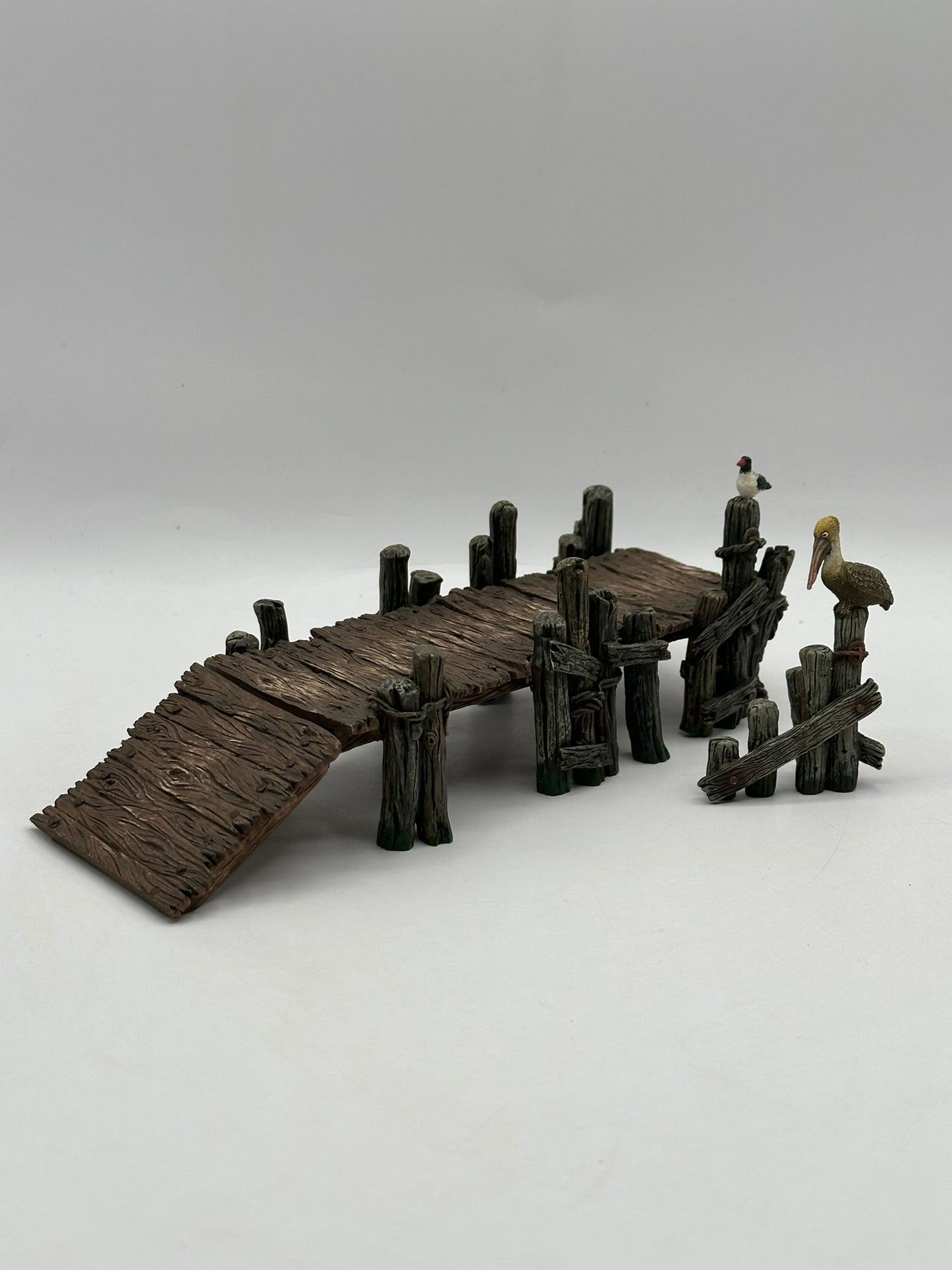 Dept 56 Village Accessories - Wooden Pier (Set of 2)