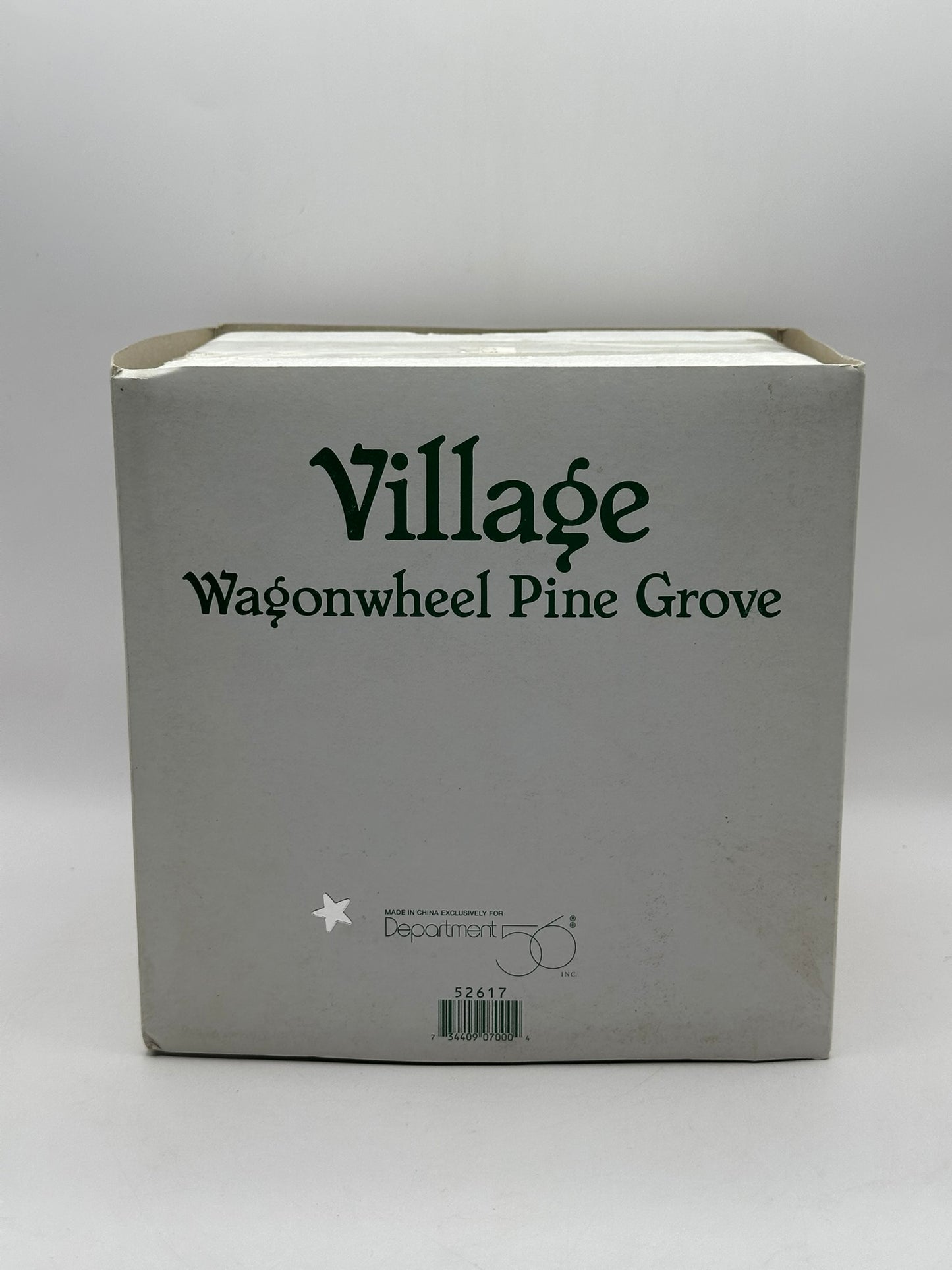 Dept 56 Village Accessories - Wagonwheel Pine Grove