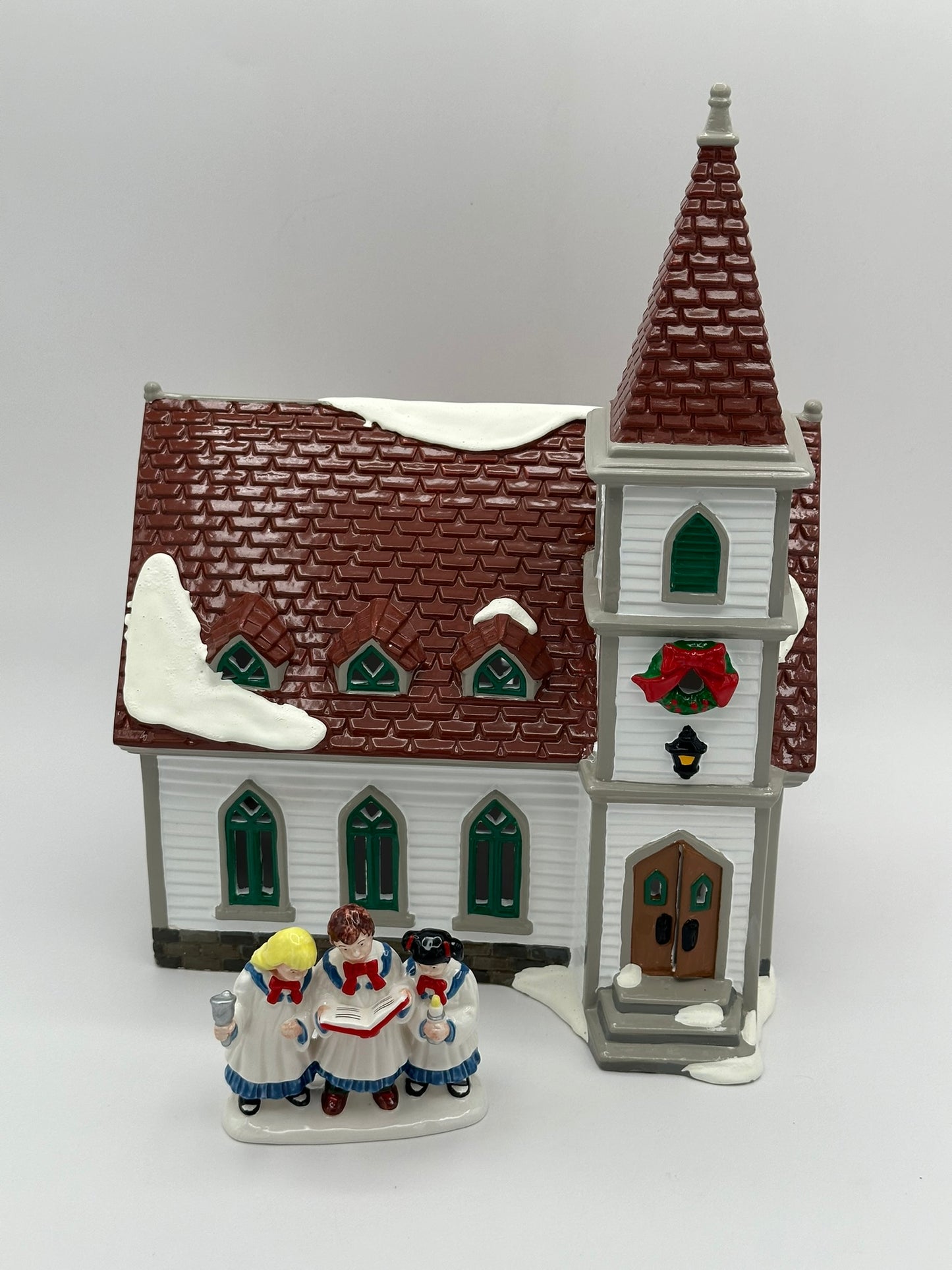 Dept 56 Original Snow Village Shady Oak Church Gift Set