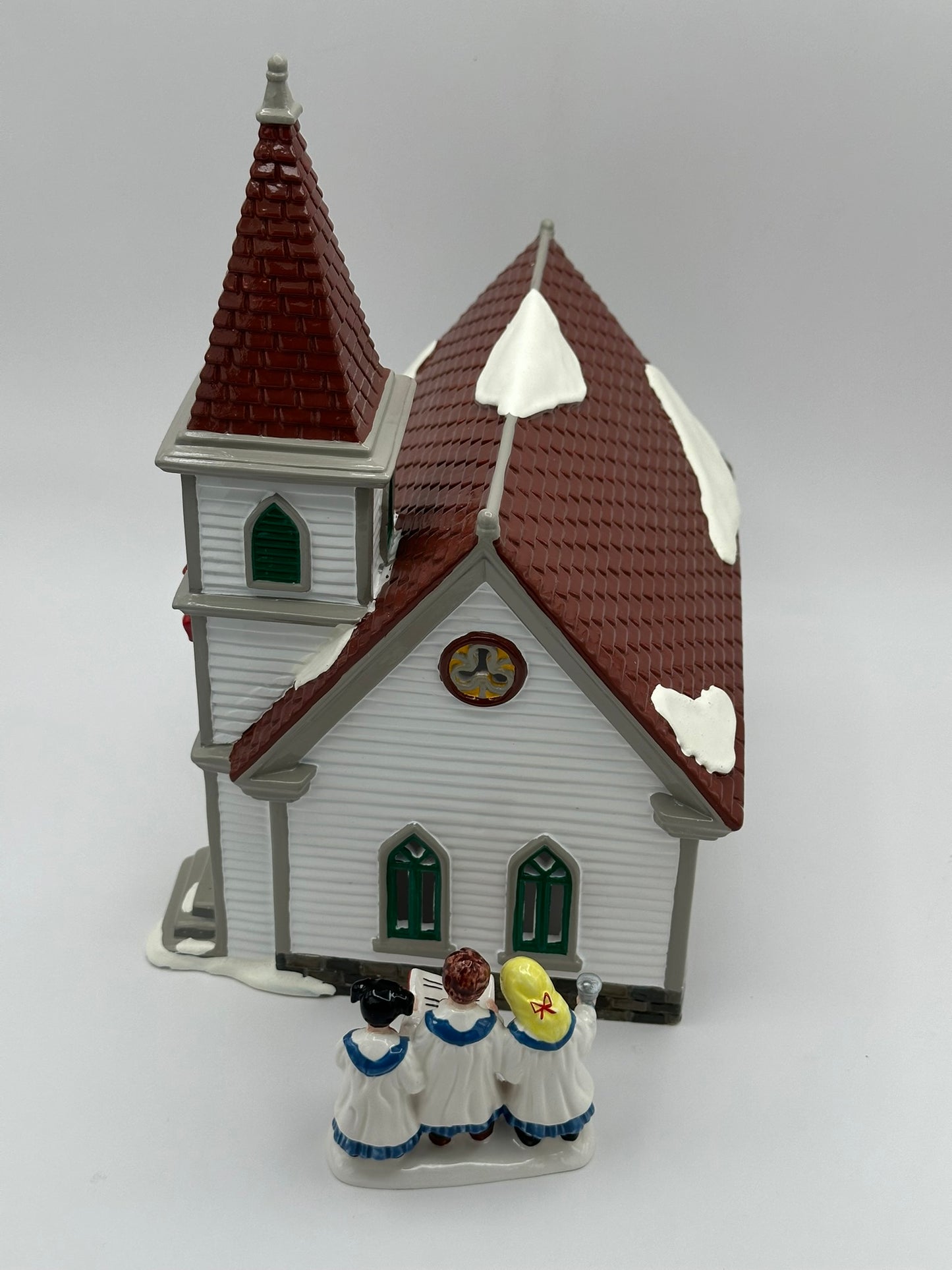 Dept 56 Original Snow Village Shady Oak Church Gift Set