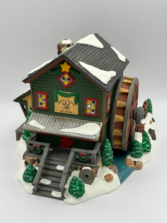 Dept 56 Original Snow Village Rock Creek Mill House