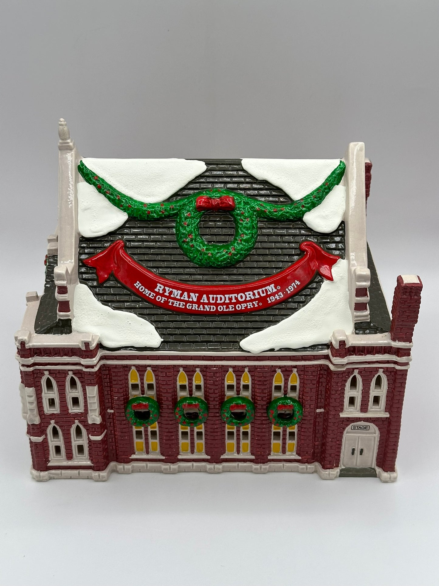 Dept 56 Original Snow Village Ryan Auditorium