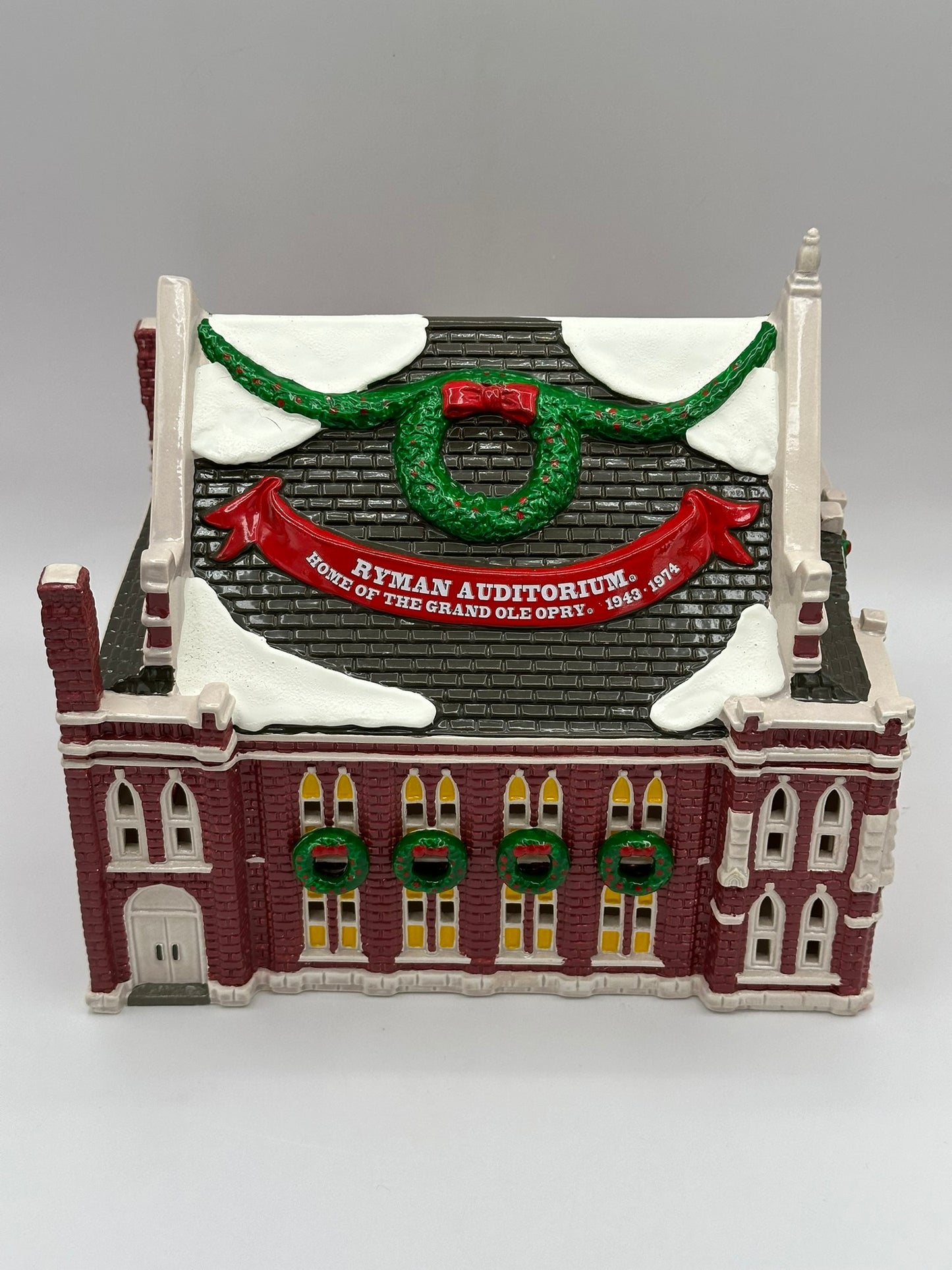 Dept 56 Original Snow Village Ryan Auditorium