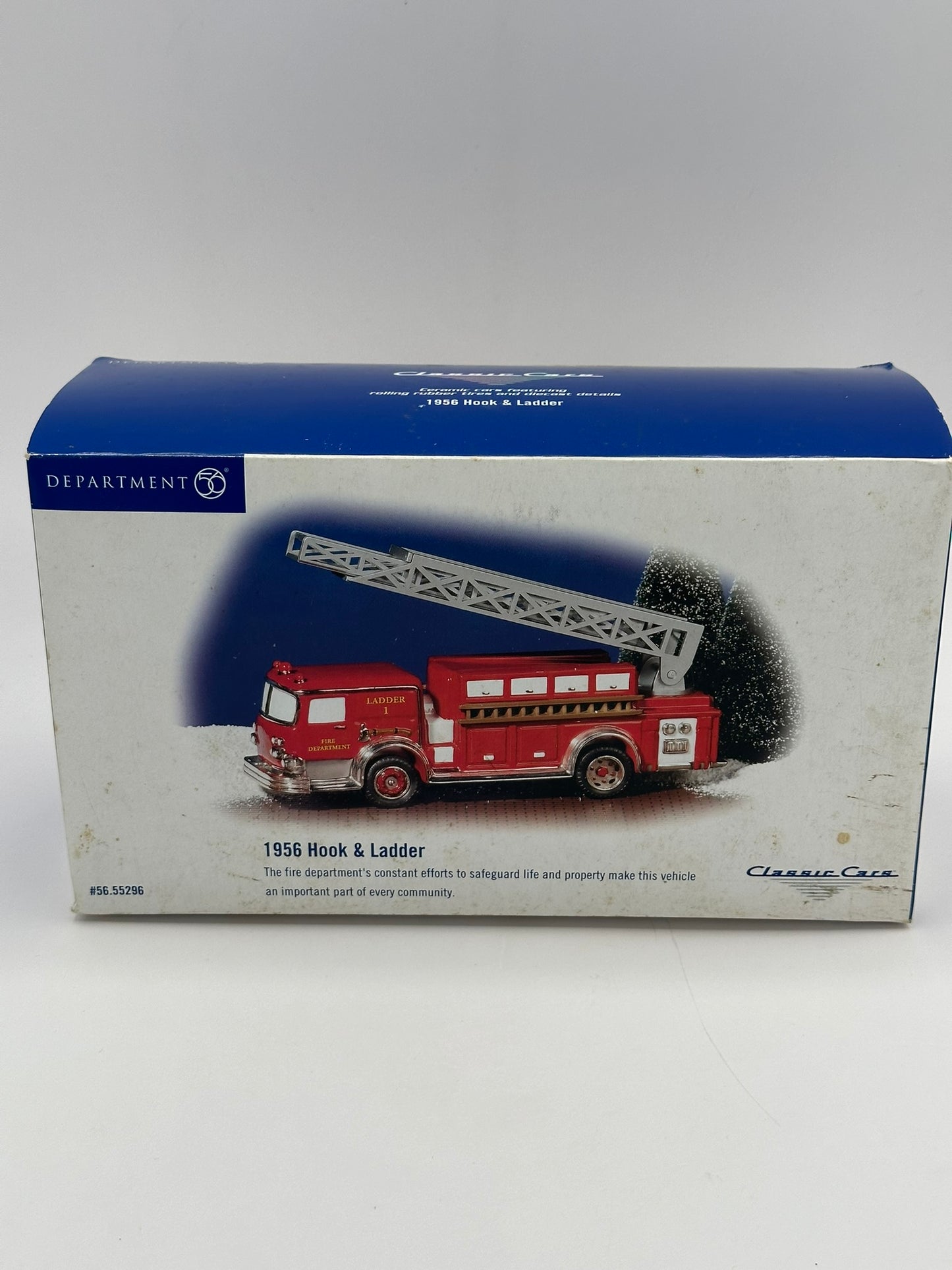 Dept 56 Original Snow Village 1956 Hook & Ladder