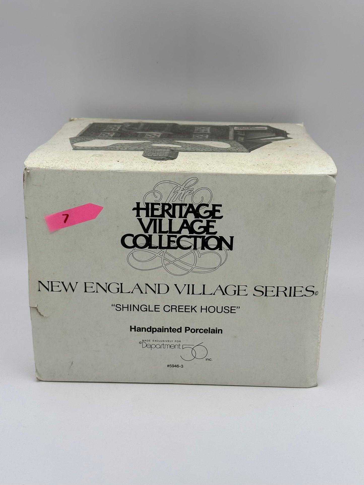 Dept 56 New England Village Shingle Creek House