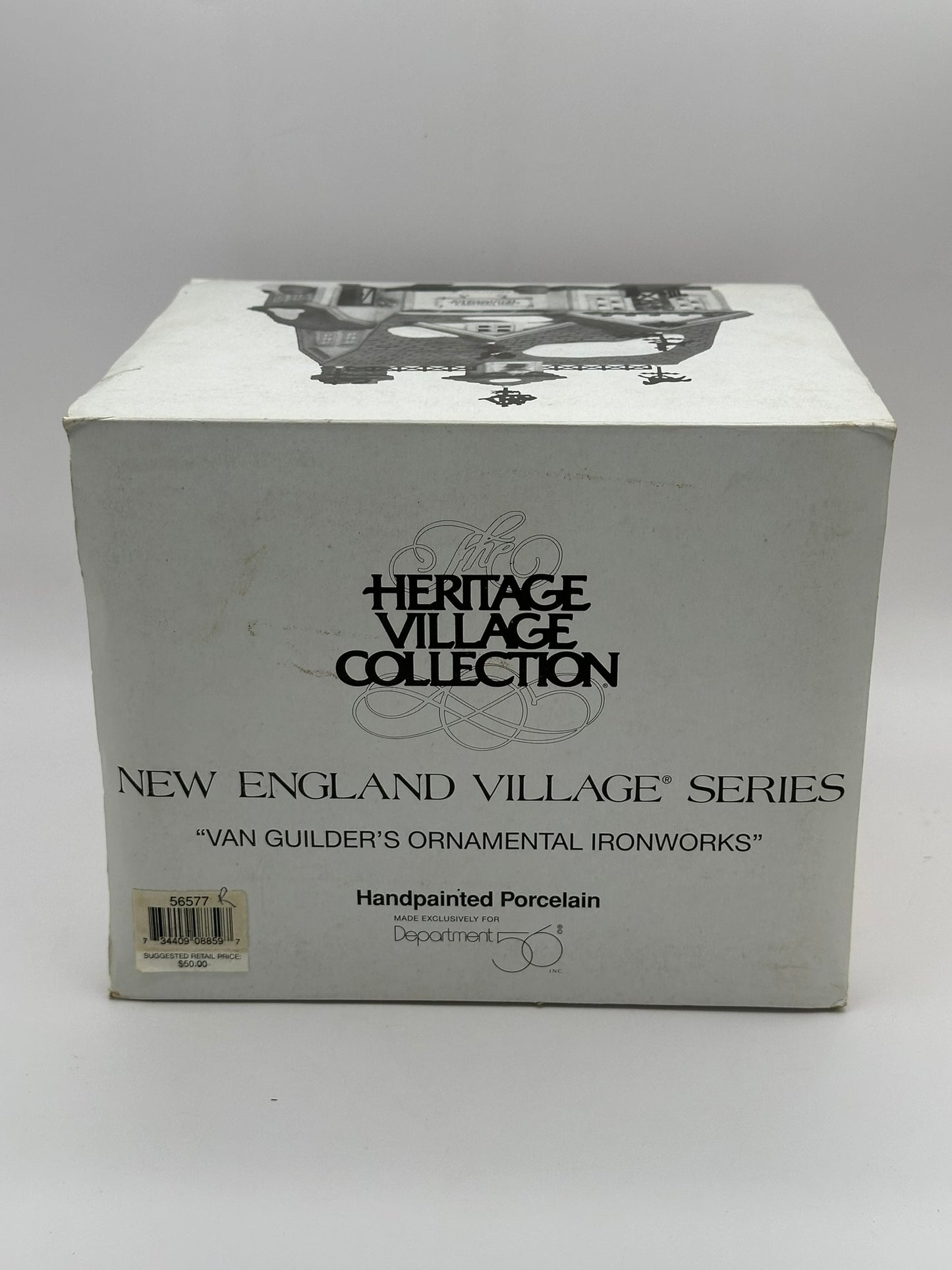 Dept 56 New England Village Van Guilder's Ornamental Ironworks