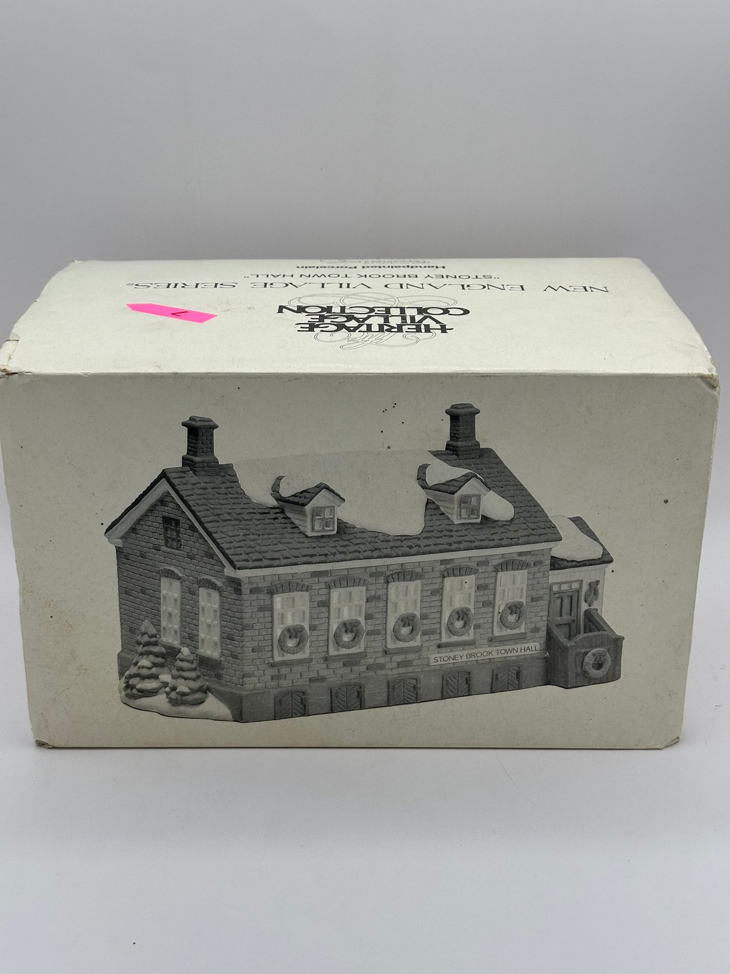 Dept 56 New England Village Stoney Brook Town Hall