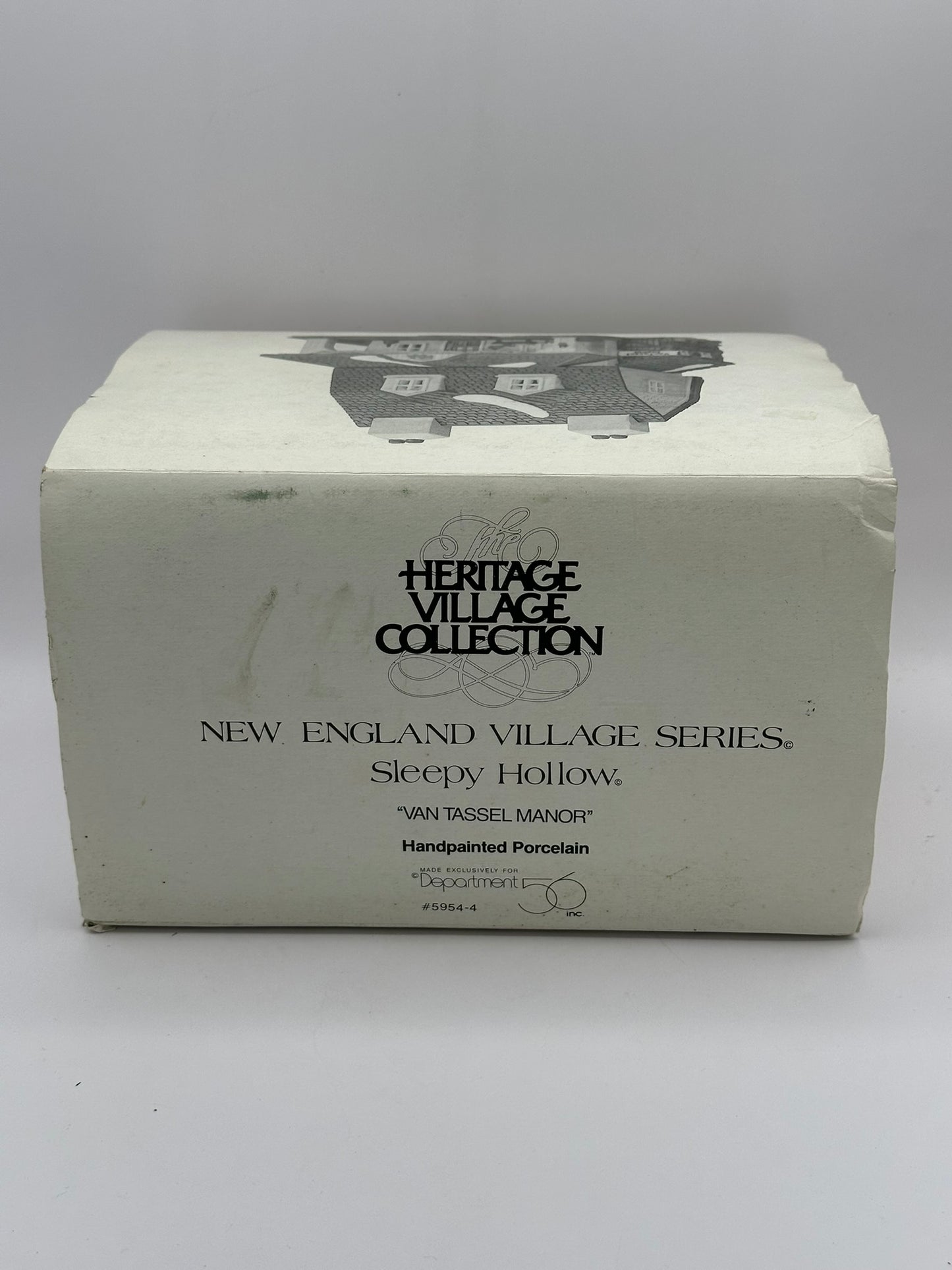 Dept 56 New England Village Van Tassel Manor