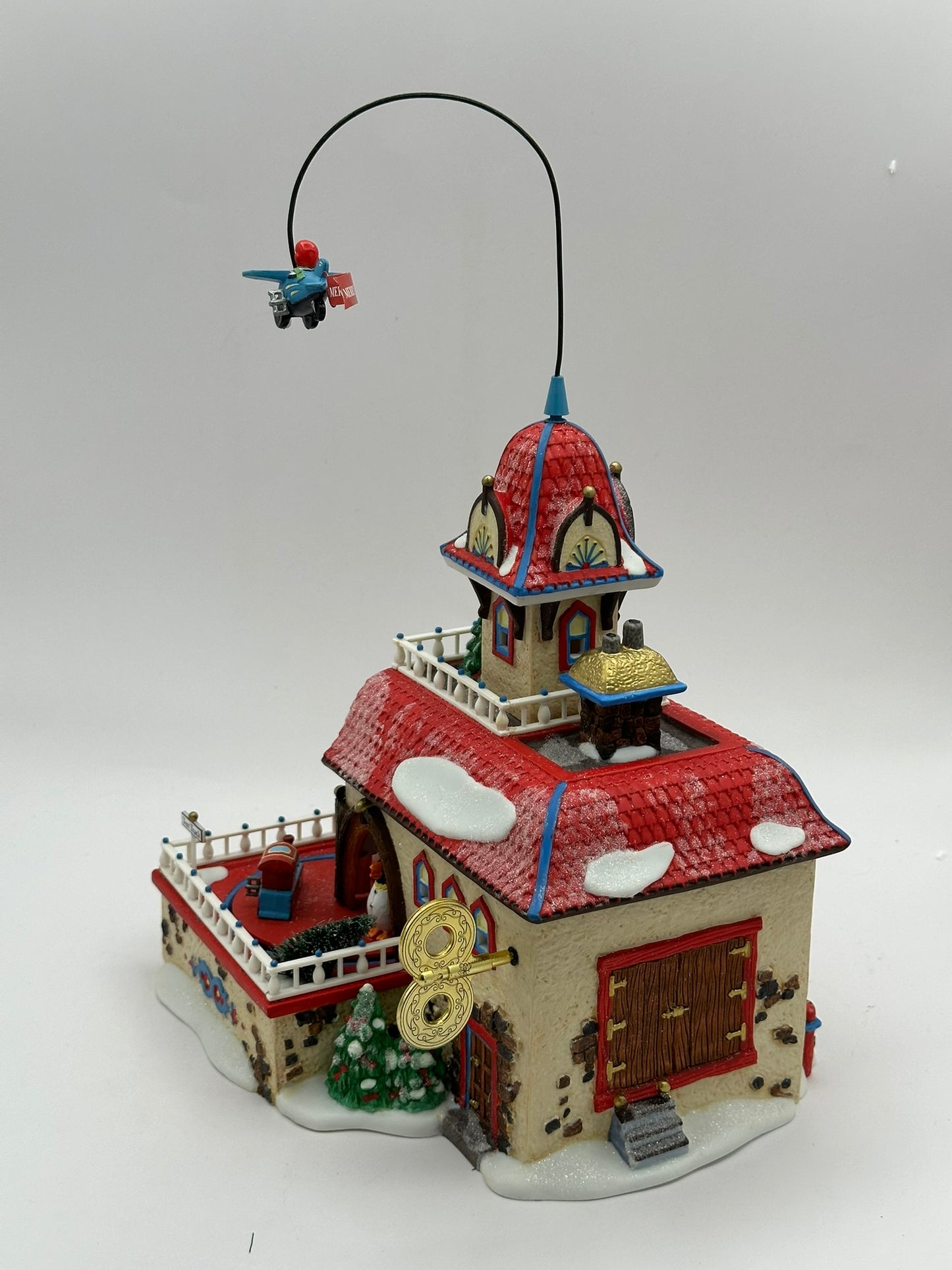 Dept 56 North Pole Series Checking It Twice Wind-Up Toys