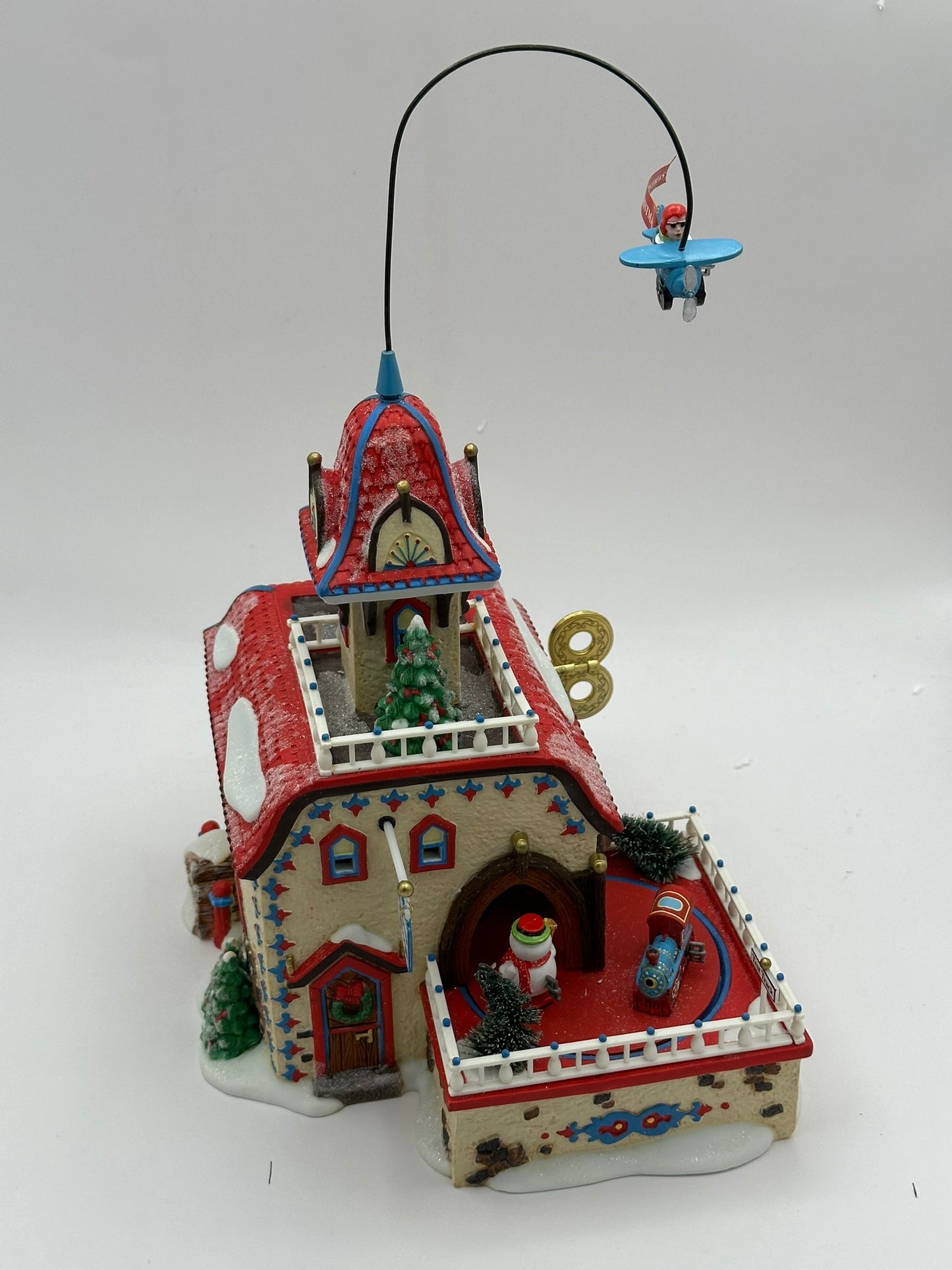 Dept 56 North Pole Series Checking It Twice Wind-Up Toys